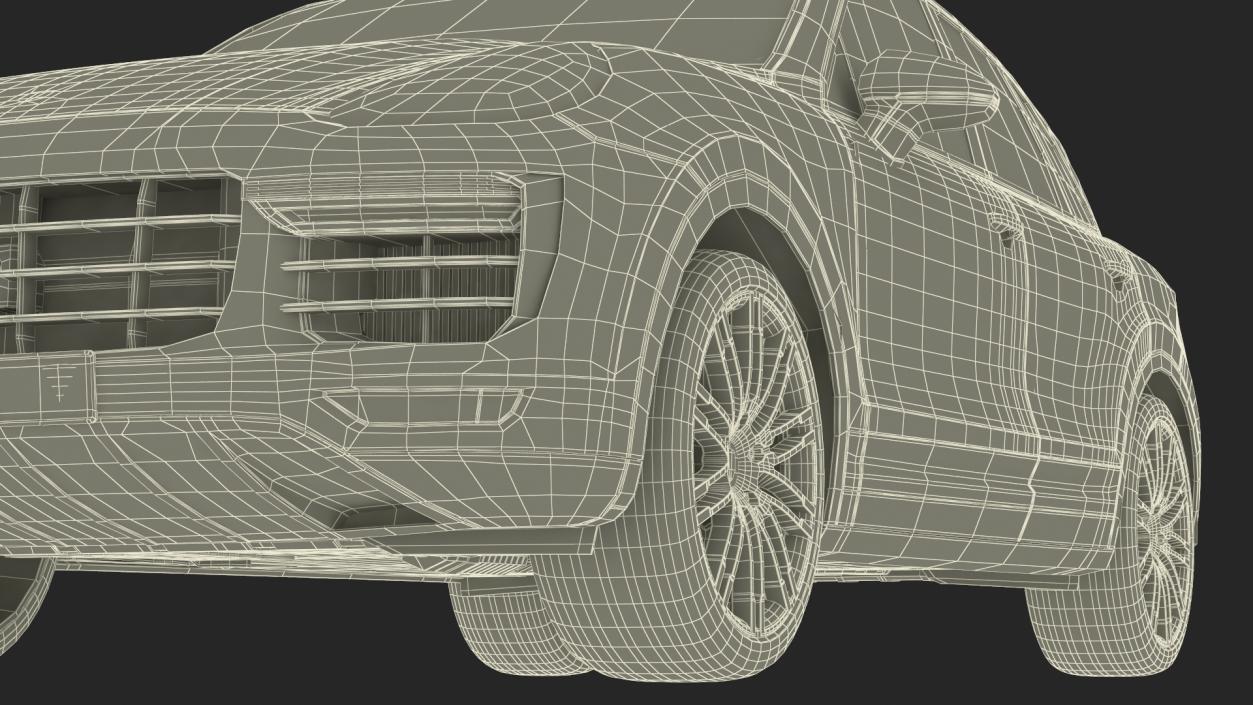 Porsche Cayenne Turbo GT 3D model