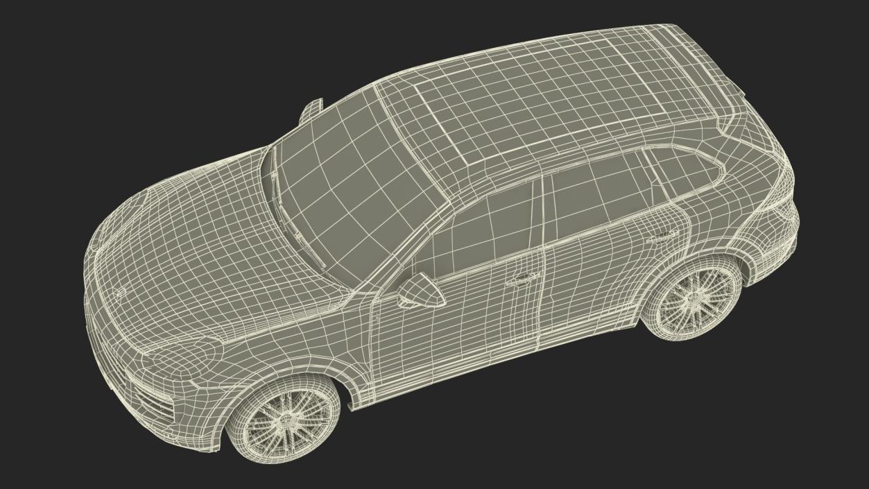 Porsche Cayenne Turbo GT 3D model