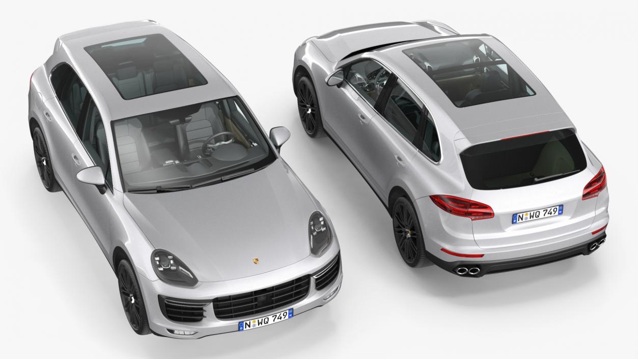 Porsche Cayenne Turbo GT 3D model