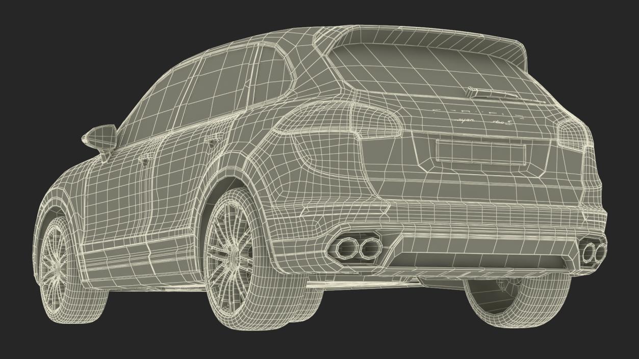 Porsche Cayenne Turbo GT 3D model