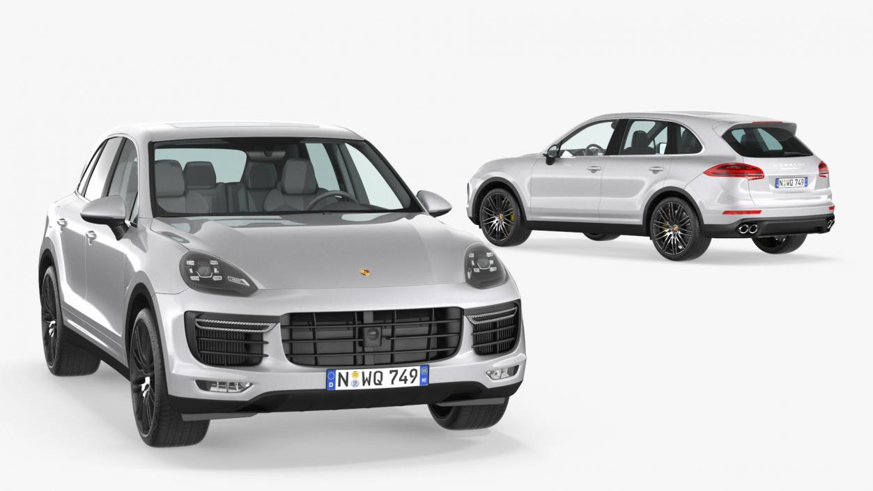 Porsche Cayenne Turbo GT 3D model