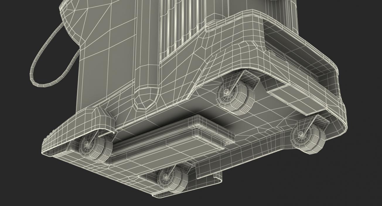 3D Dialysis Machine Rigged model