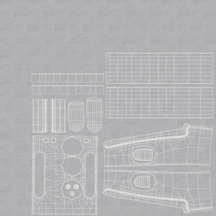 3D Dialysis Machine Rigged model