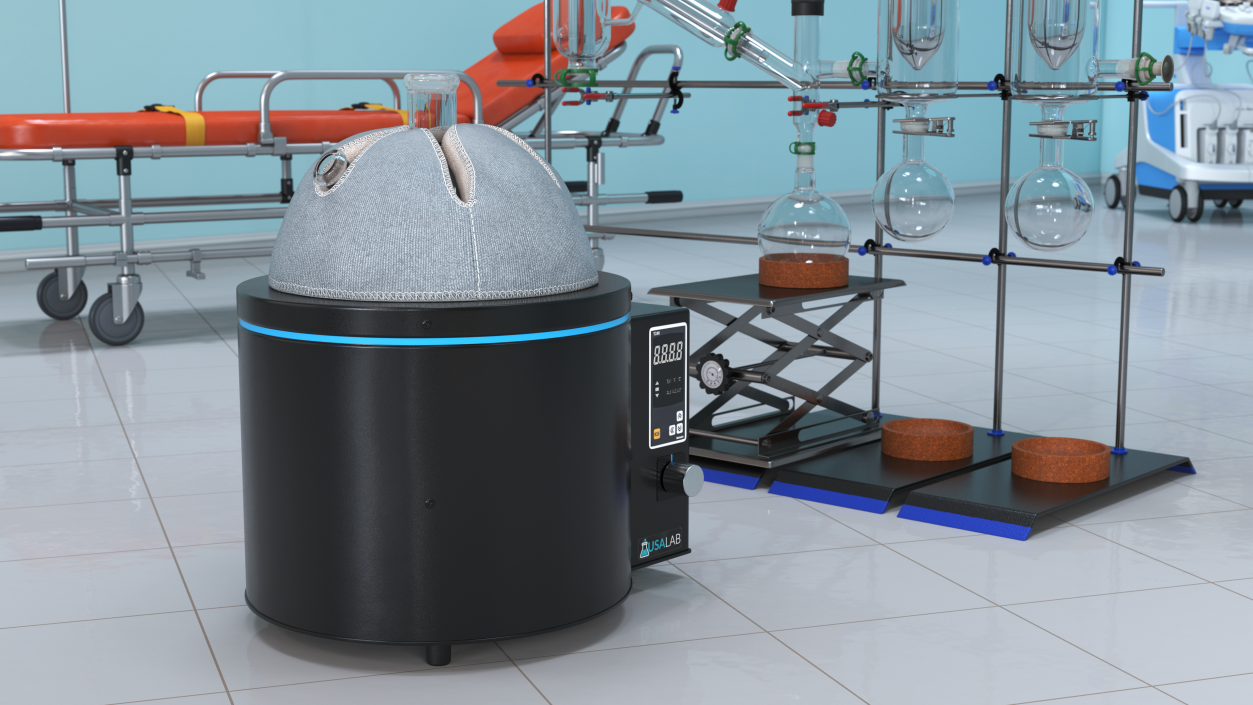 3D Digital Heating Mantle for Distillation 2