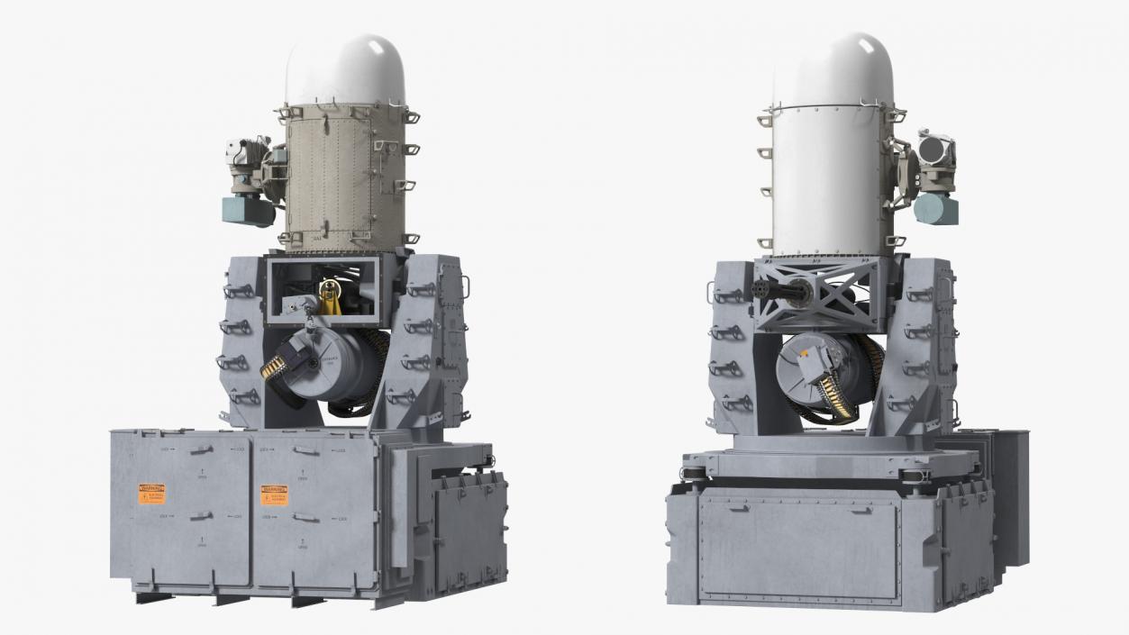 3D model Mark 15 Phalanx Close-In Weapon System Marine