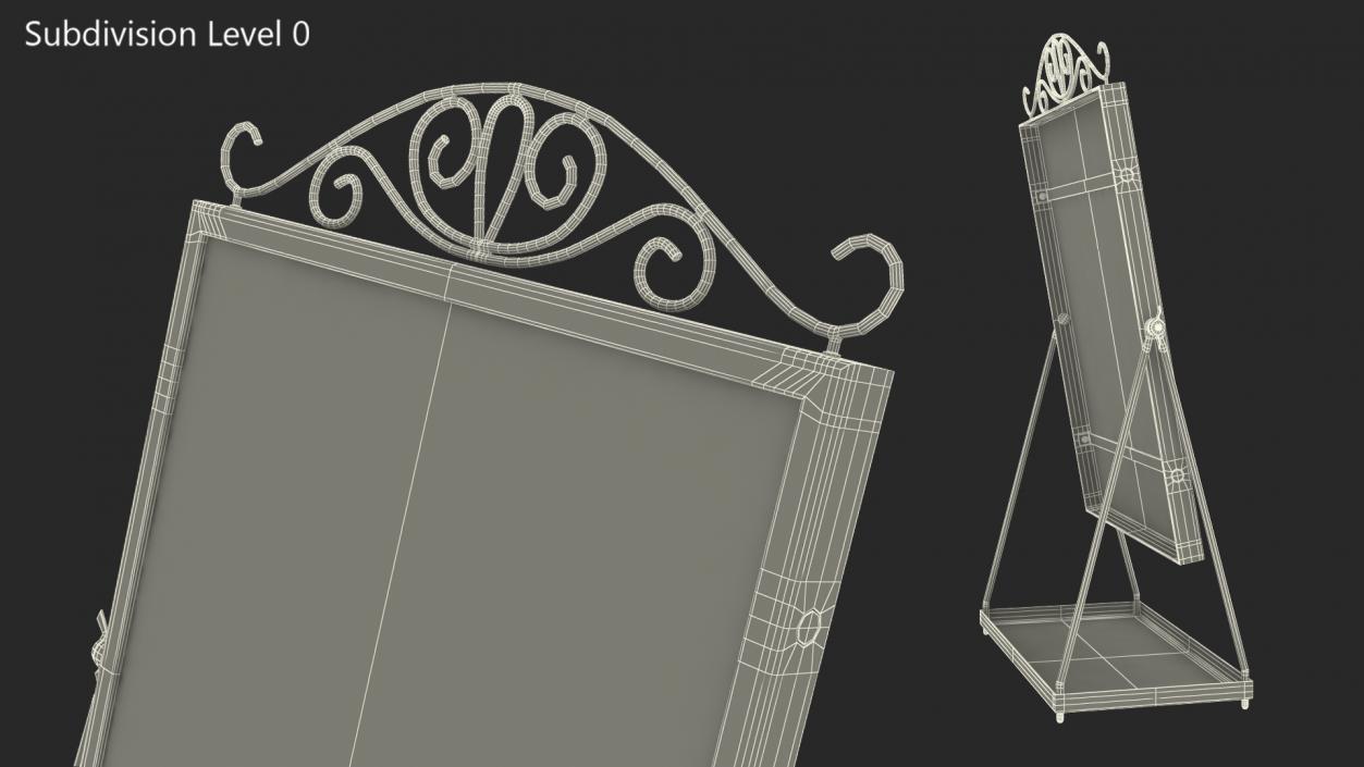 3D Dressing Table Mirror