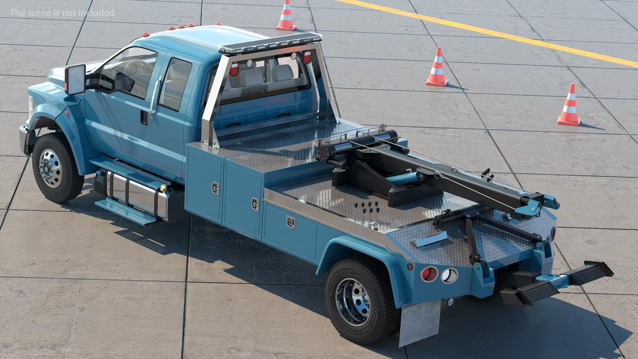 3D model Heavy Duty Tow Truck