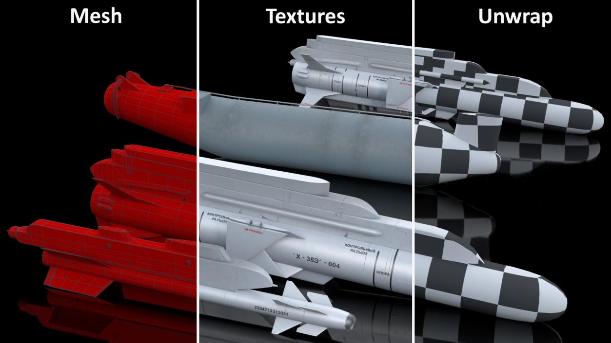 3D model Fighter Aircraft Armament