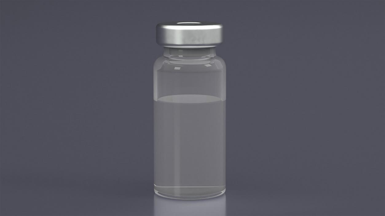 3D model Medical Sterile Vial 10ml