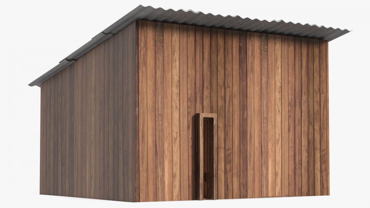 Wooden Antique Barn 3D model