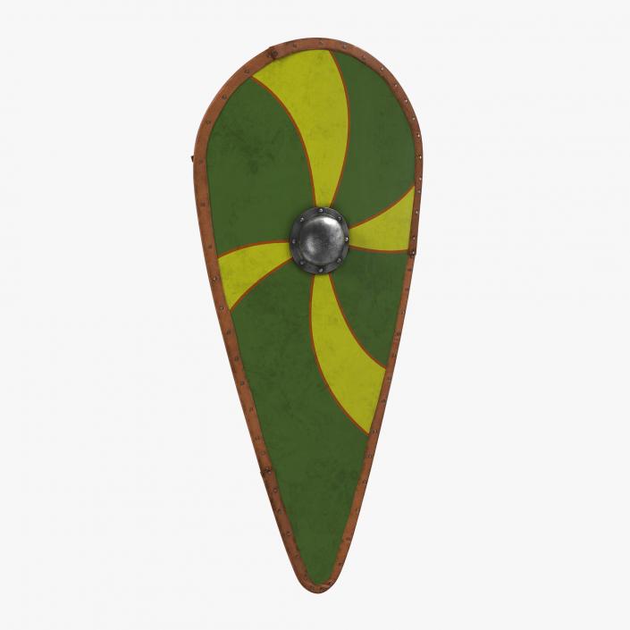 3D Norman Kite Shield model