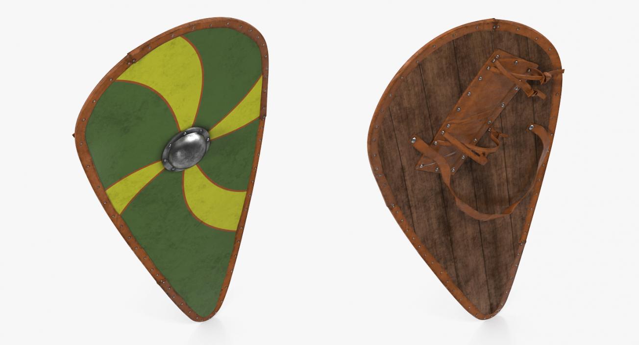 3D Norman Kite Shield model