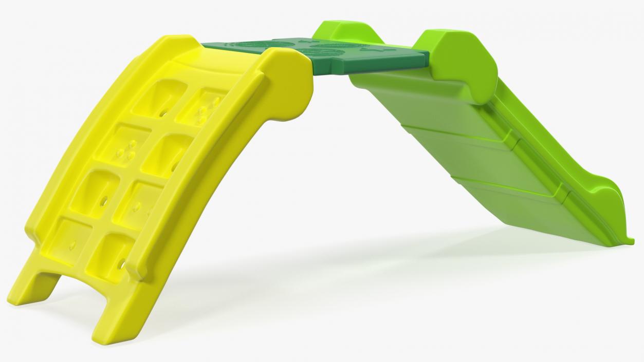 3D Plastic Kids Folding Slide