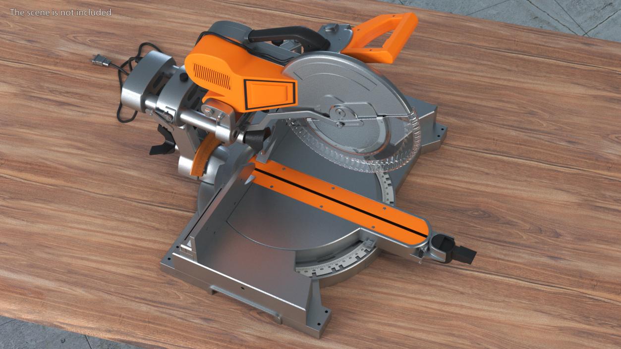 3D Compound Miter Saw model