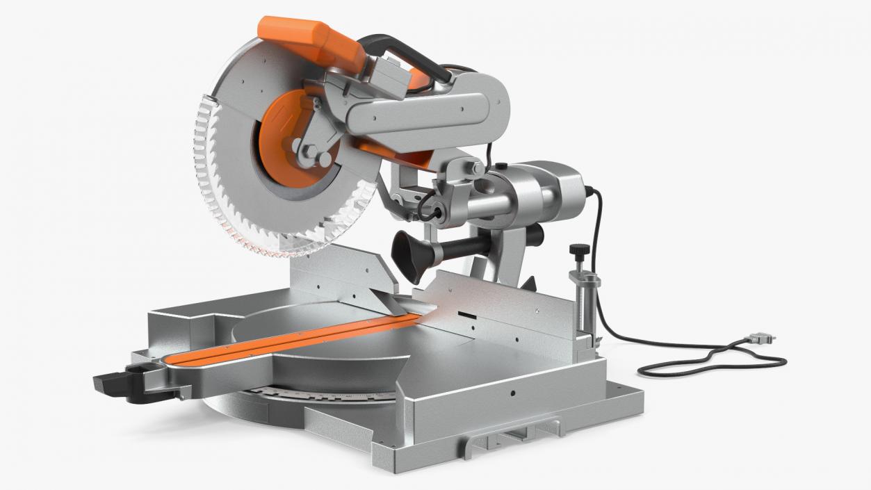 3D Compound Miter Saw model