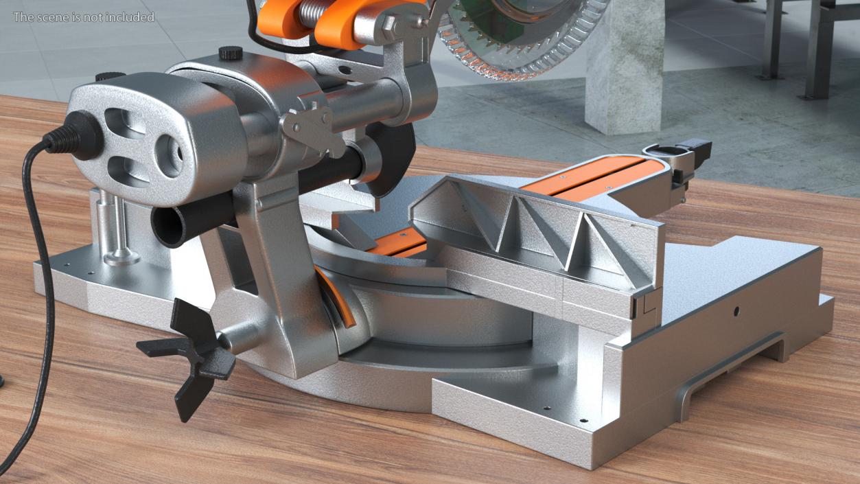 3D Compound Miter Saw model