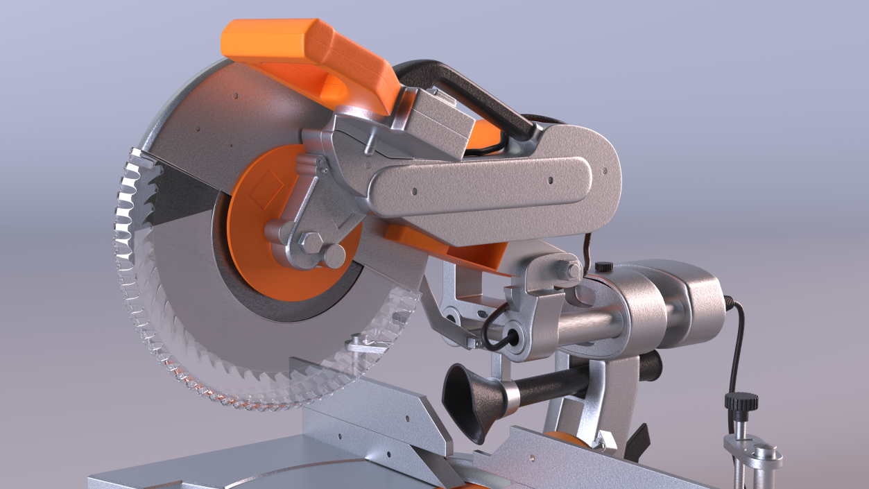 3D Compound Miter Saw model