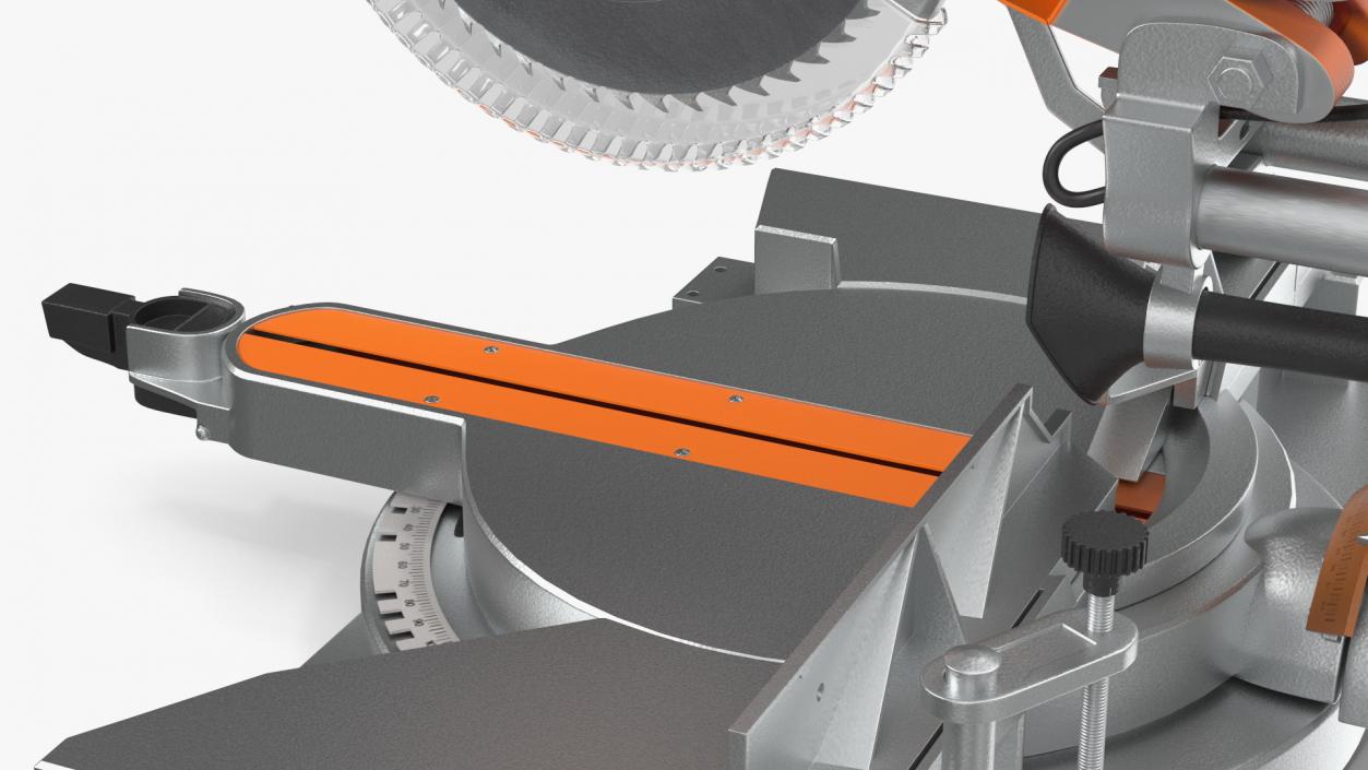 3D Compound Miter Saw model