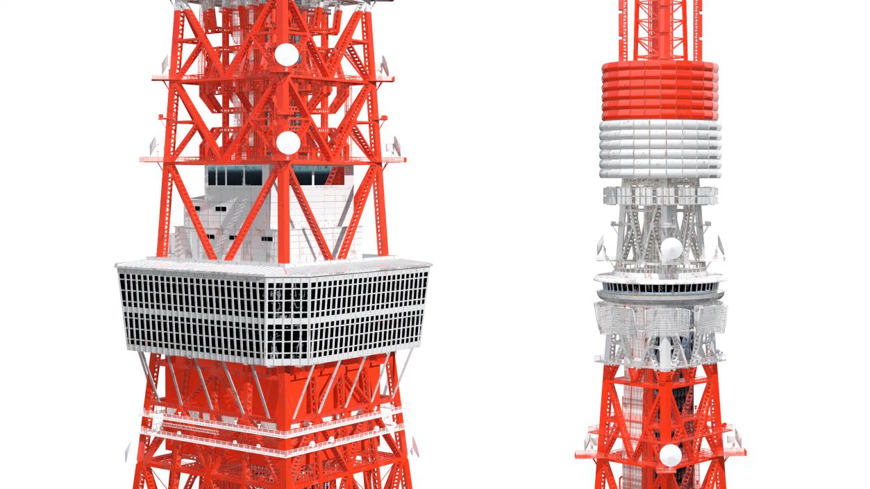 Tokyo Tower Building 2 3D