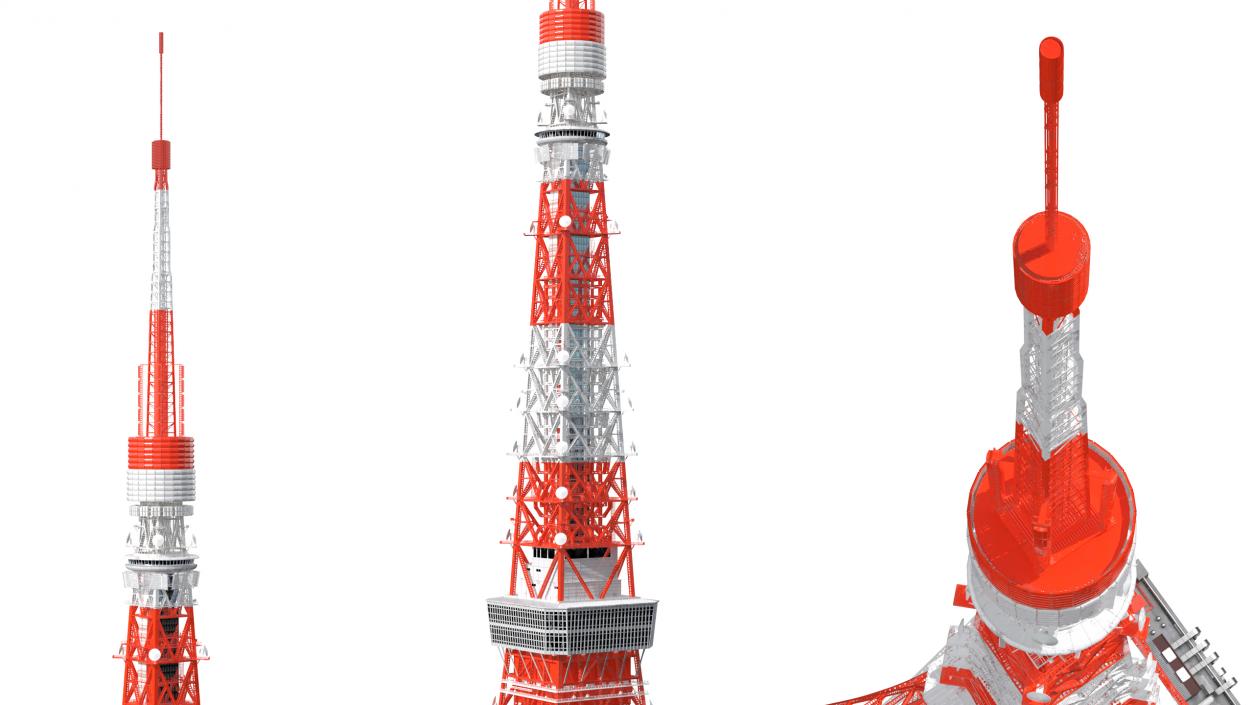 Tokyo Tower Building 2 3D