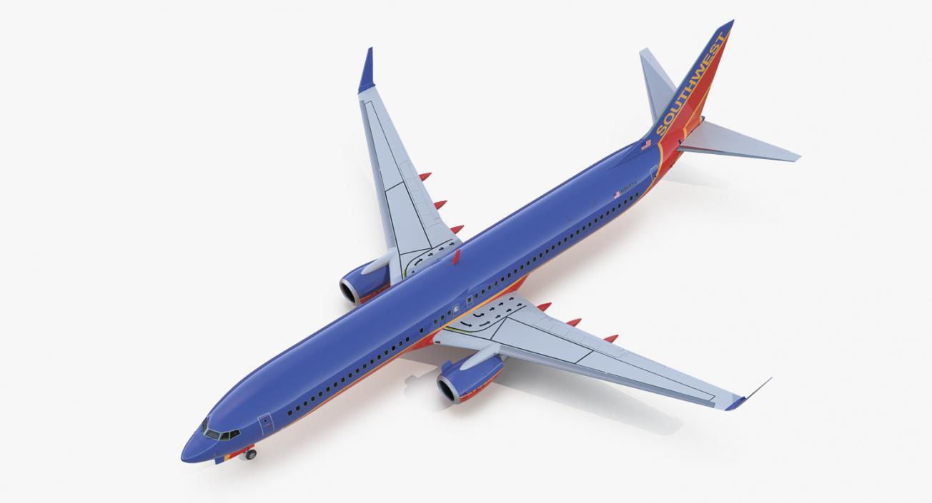 Boeing 737-900 ER Southwest Airlines with Cabin 3D