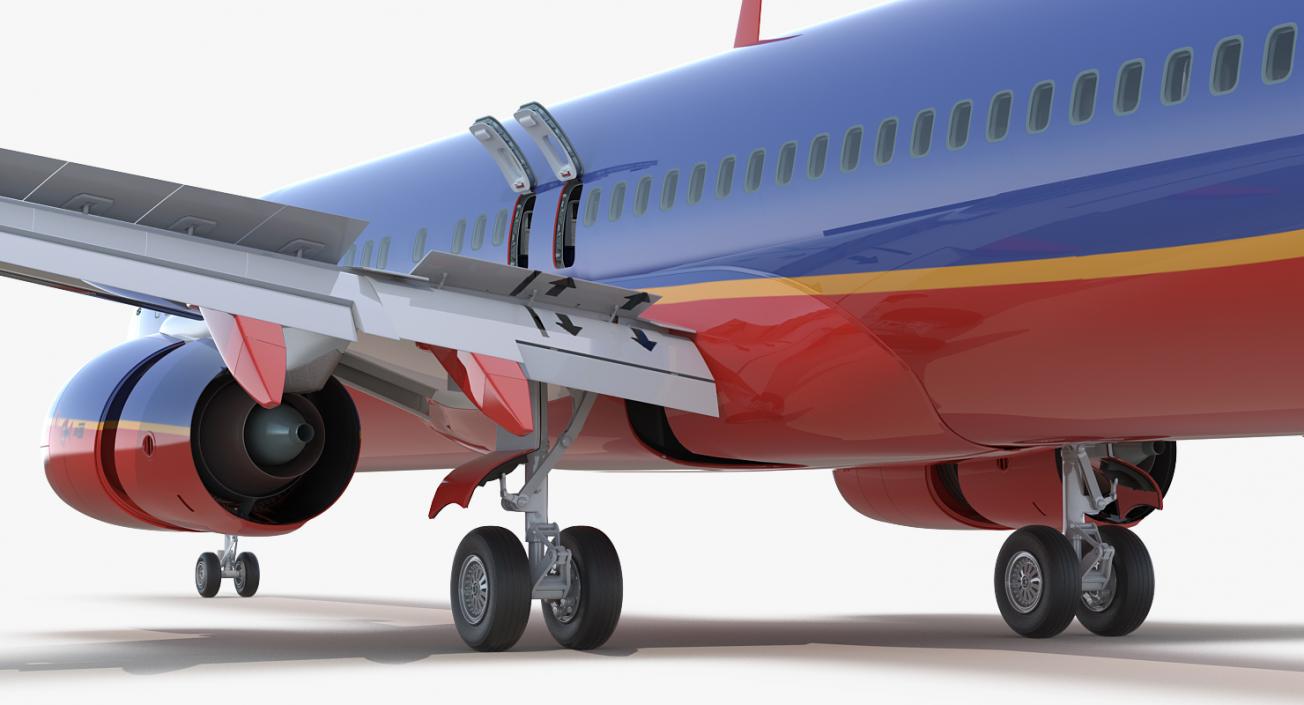 Boeing 737-900 ER Southwest Airlines with Cabin 3D