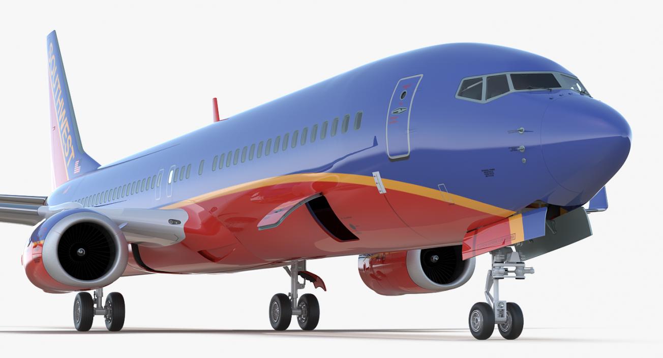 Boeing 737-900 ER Southwest Airlines with Cabin 3D