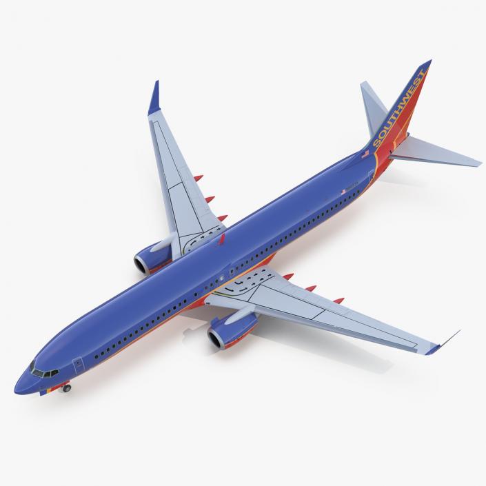 Boeing 737-900 ER Southwest Airlines with Cabin 3D