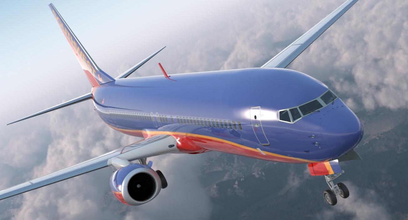 Boeing 737-900 ER Southwest Airlines with Cabin 3D