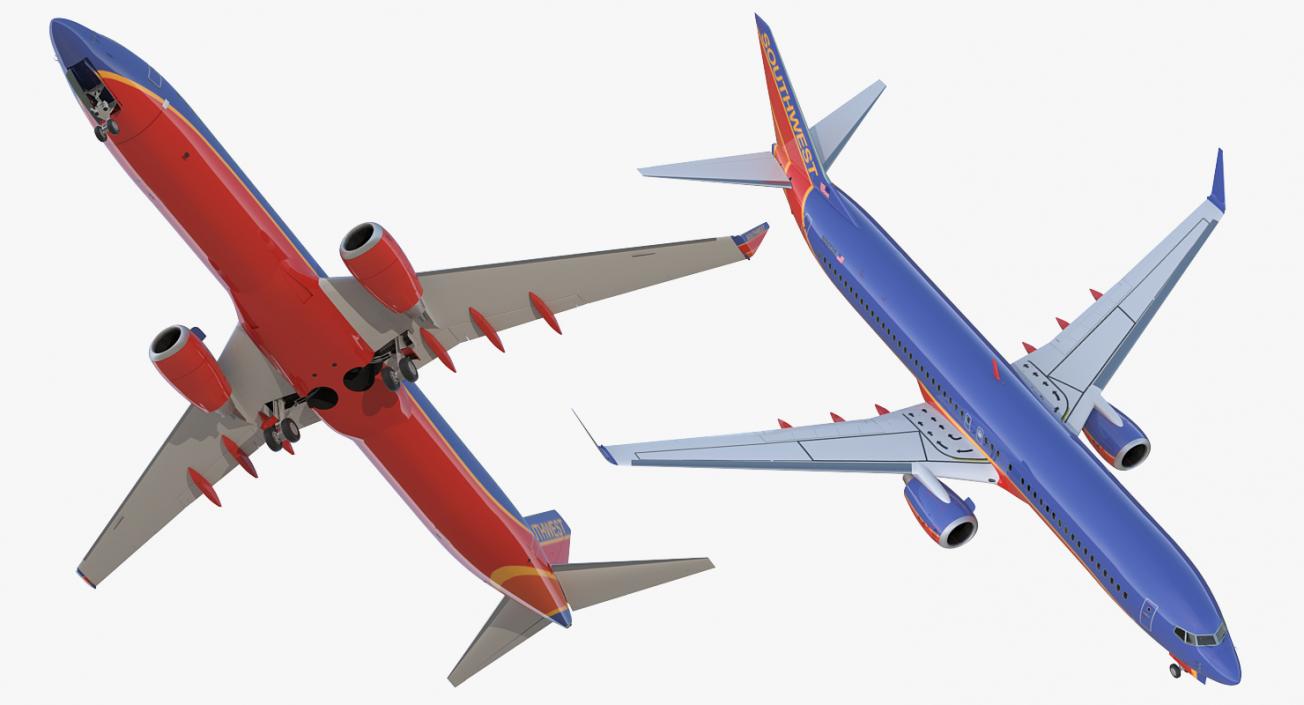 Boeing 737-900 ER Southwest Airlines with Cabin 3D