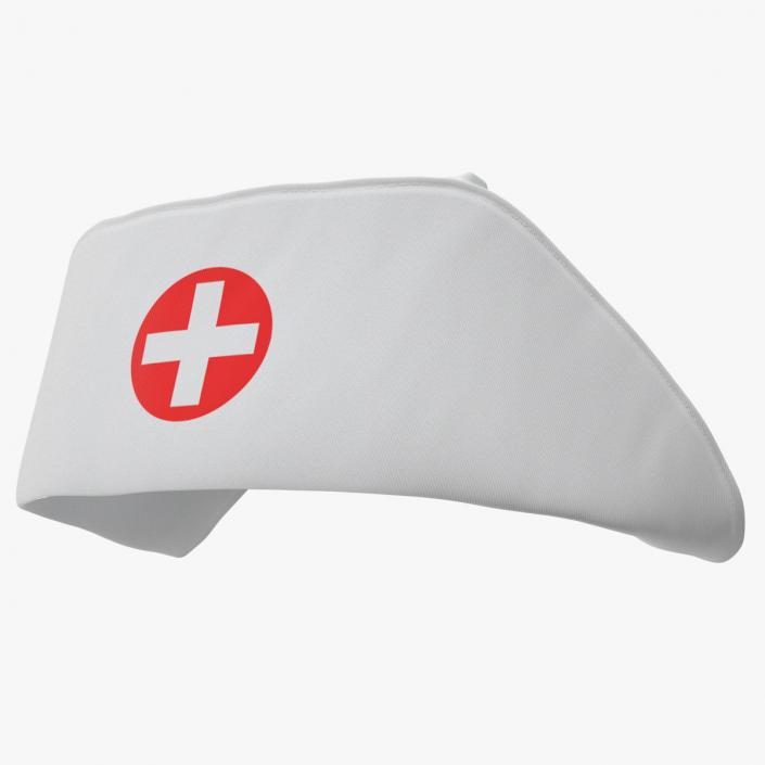 Nurse Cap 3D model