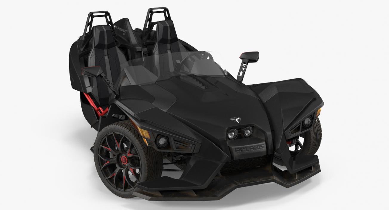 3D Polaris Slingshot Trike 2016 model