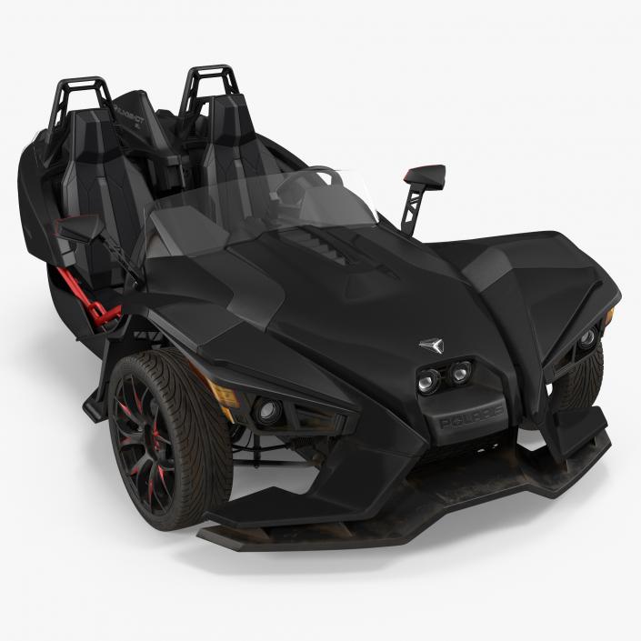 3D Polaris Slingshot Trike 2016 model