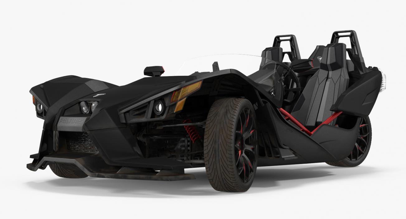 3D Polaris Slingshot Trike 2016 model