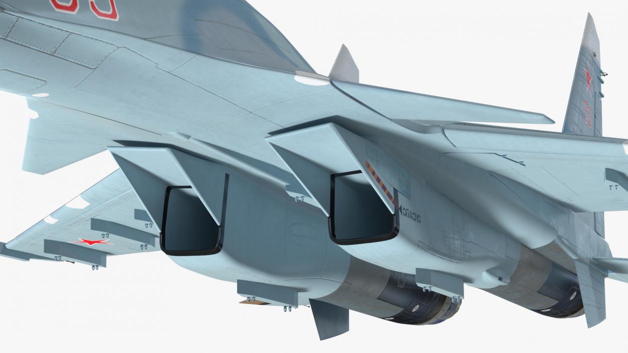 Su-30 Rigged 3D