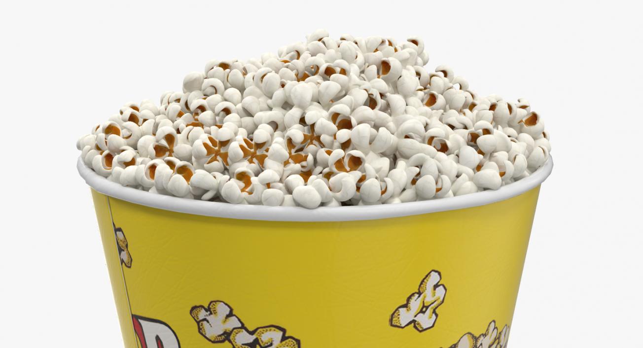 3D Popcorn 3D Models Collection model