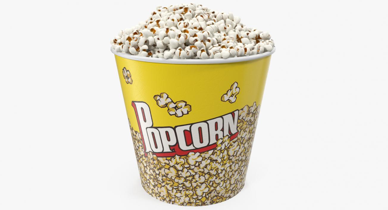 3D Popcorn 3D Models Collection model