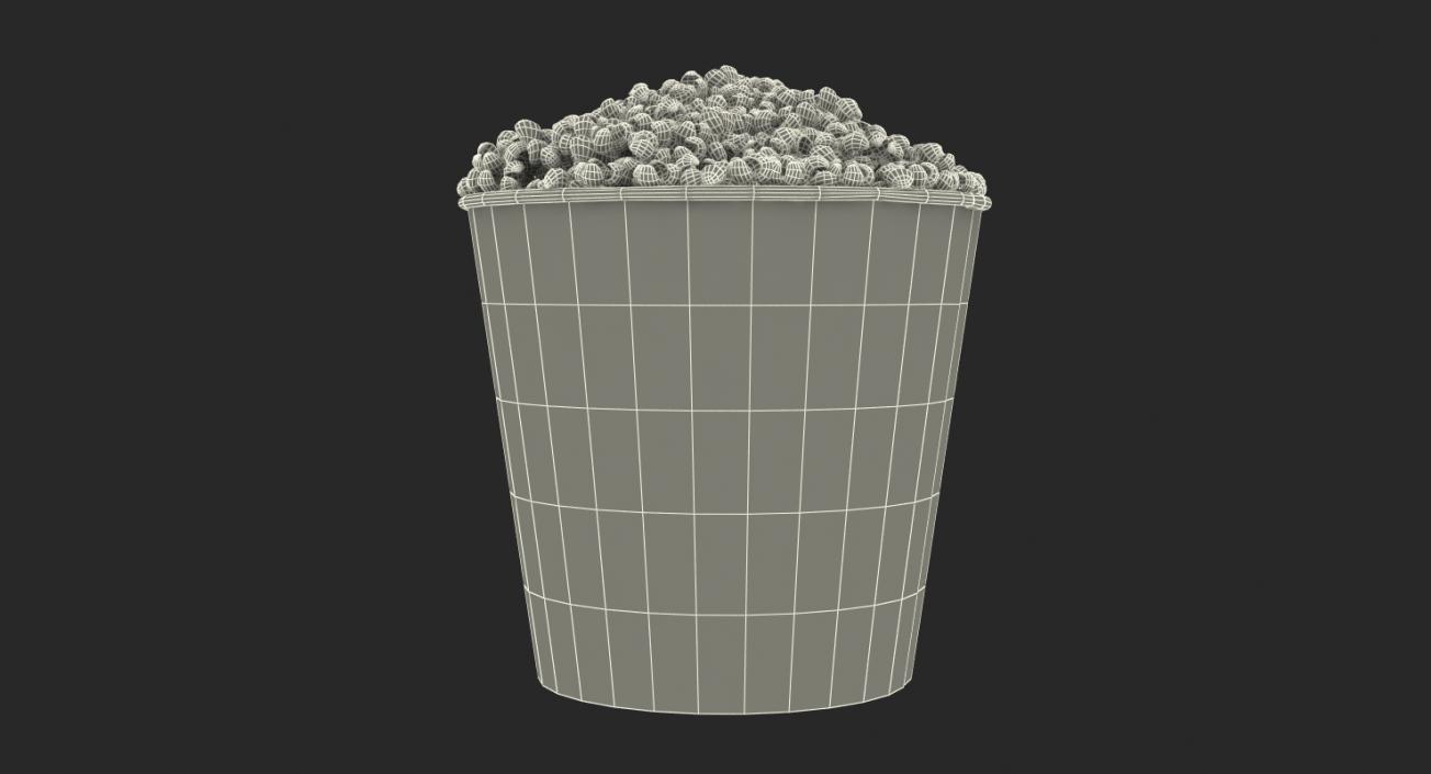 3D Popcorn 3D Models Collection model