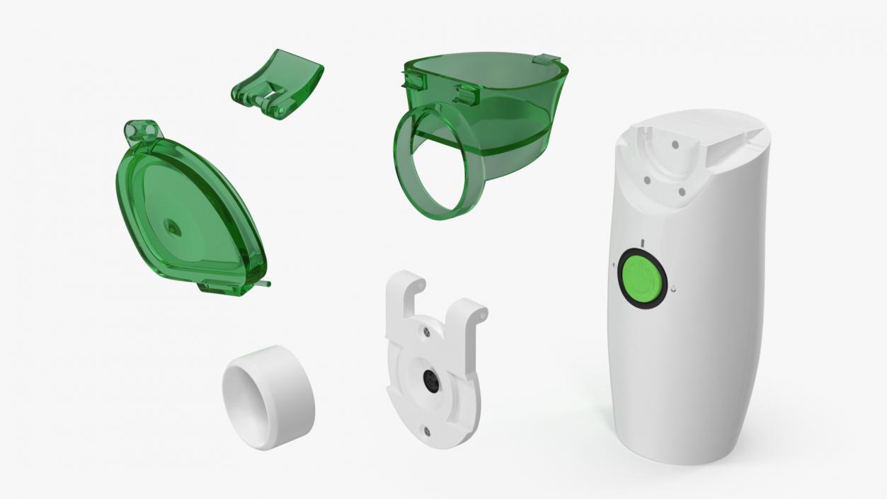 Portable Mini Inhaler Machine 3D model