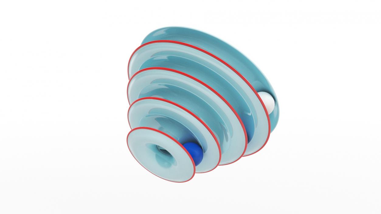 Cat Toy Blue 3D