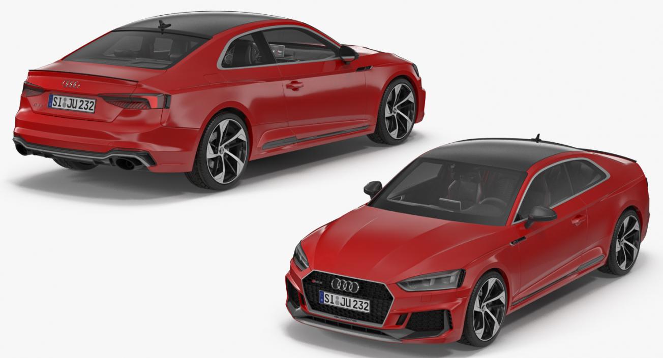 3D Audi RS5 2017 model