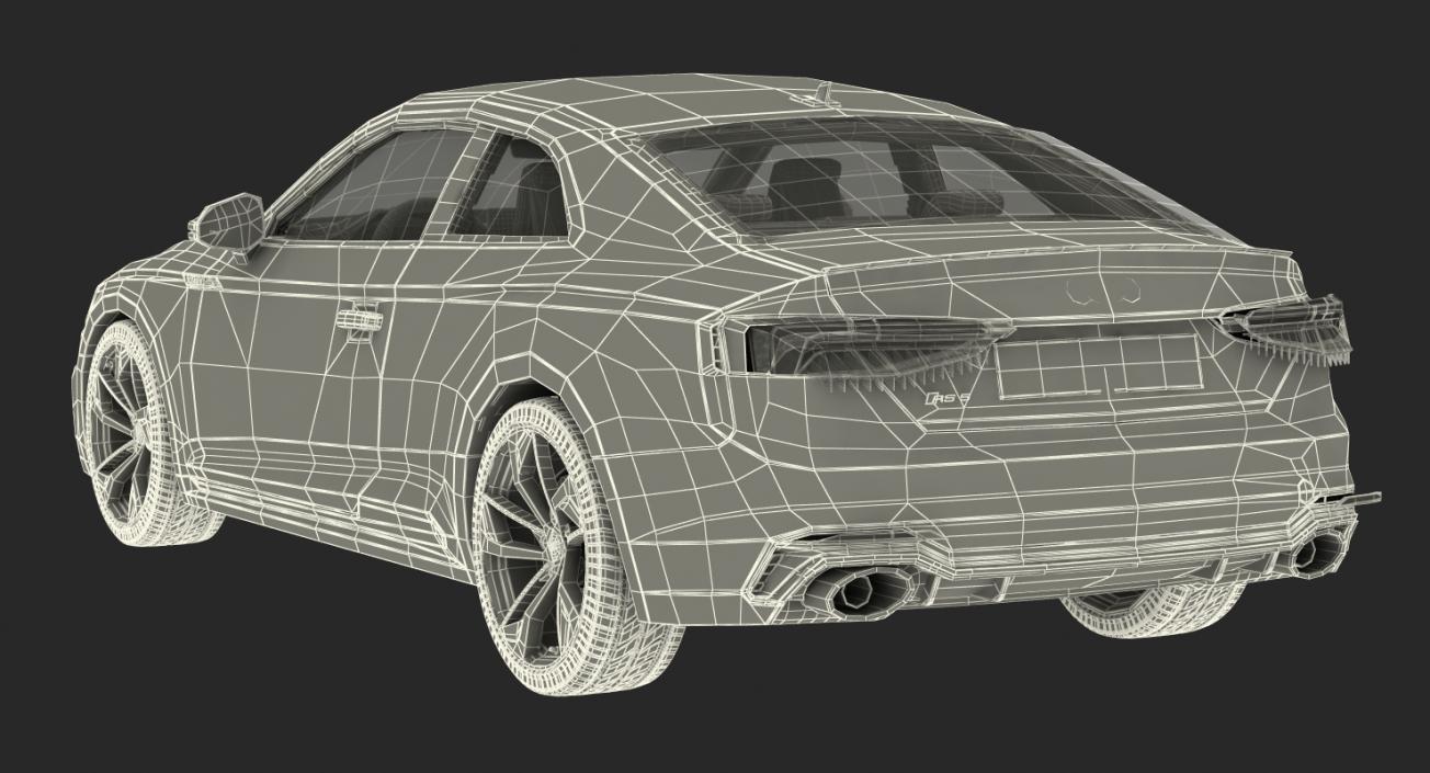 3D Audi RS5 2017 model