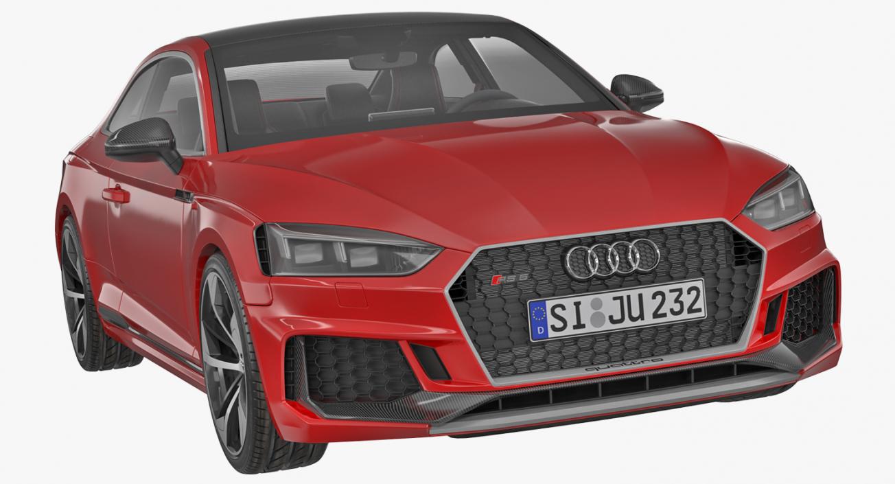 3D Audi RS5 2017 model