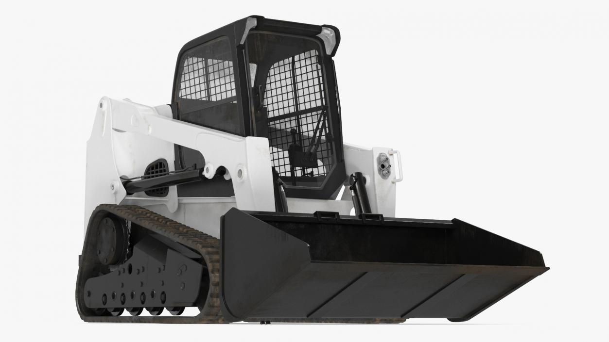 3D Skid Steer or Compact Track Loader Rigged