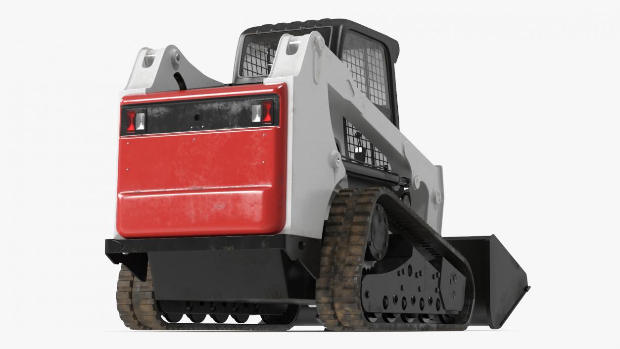 3D Skid Steer or Compact Track Loader Rigged