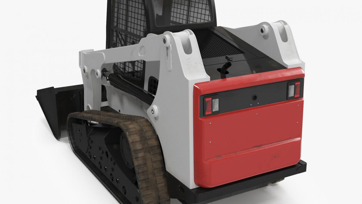 3D Skid Steer or Compact Track Loader Rigged