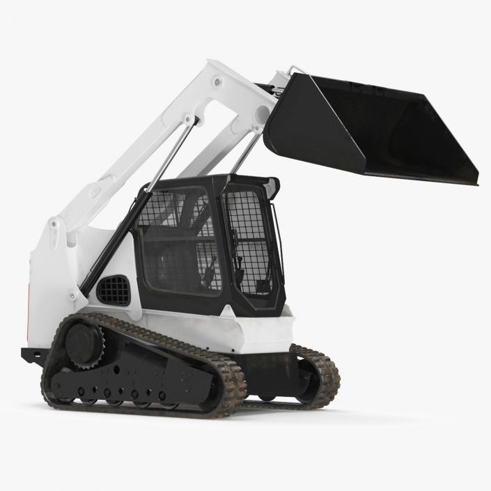 3D Skid Steer or Compact Track Loader Rigged