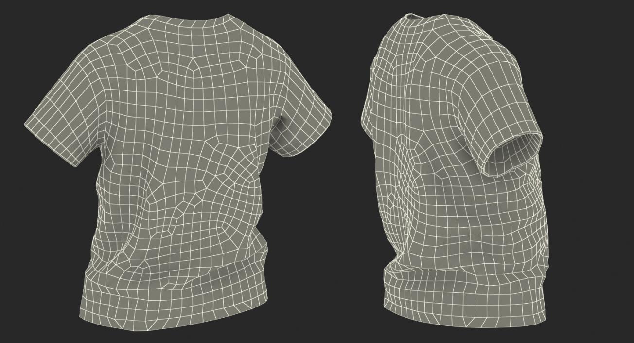 3D model Teenage T-Shirt