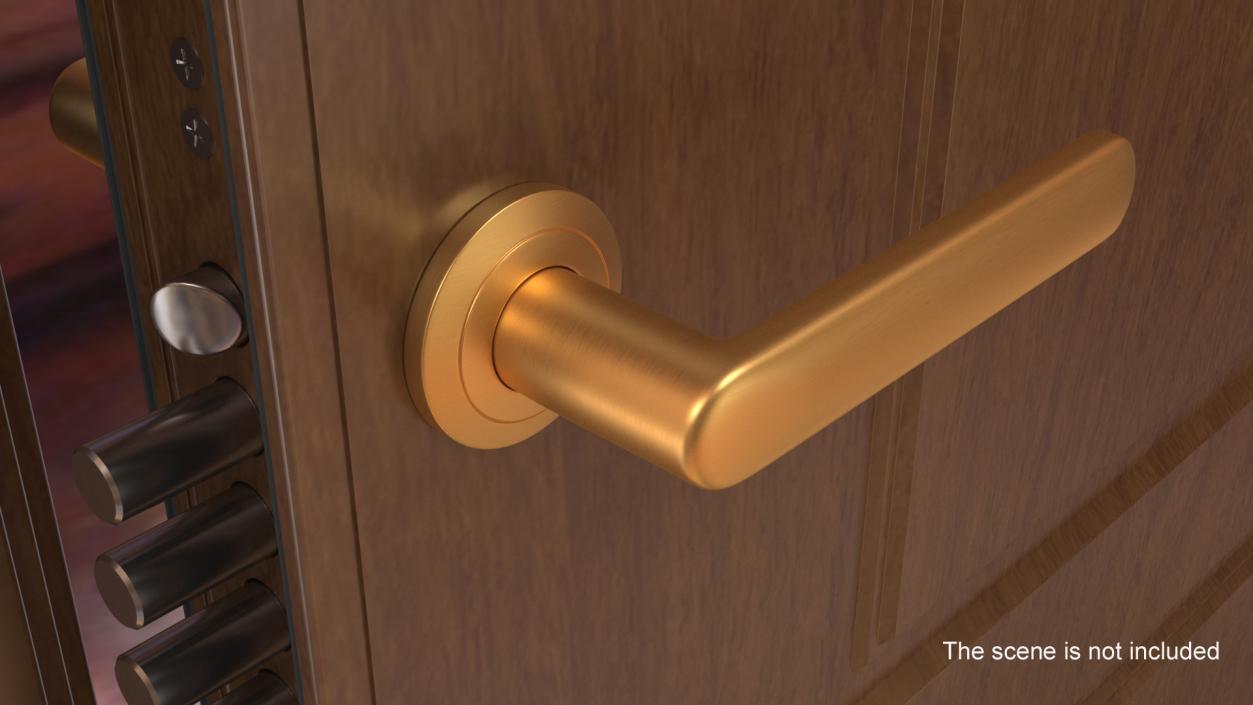 3D model Door Handles Collection 3