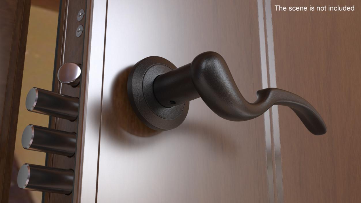 3D model Door Handles Collection 3